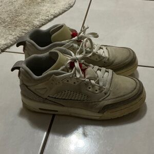 Spizike Jordan Sneaker Shoes Coconut Cream Color